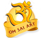OM Sai art logo