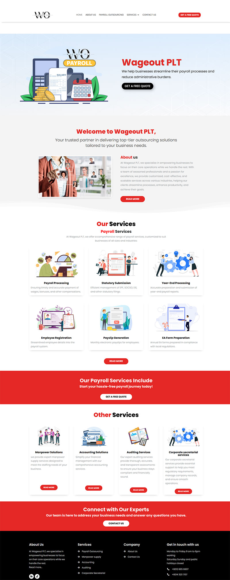 Wageout PLT full website